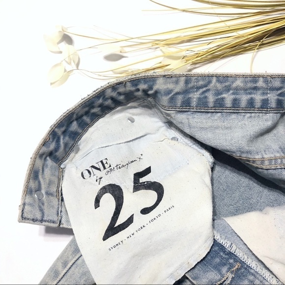 ONE TEASPOON 2020 Denim Pencil Skirt in Wilde - Picture 6 of 7